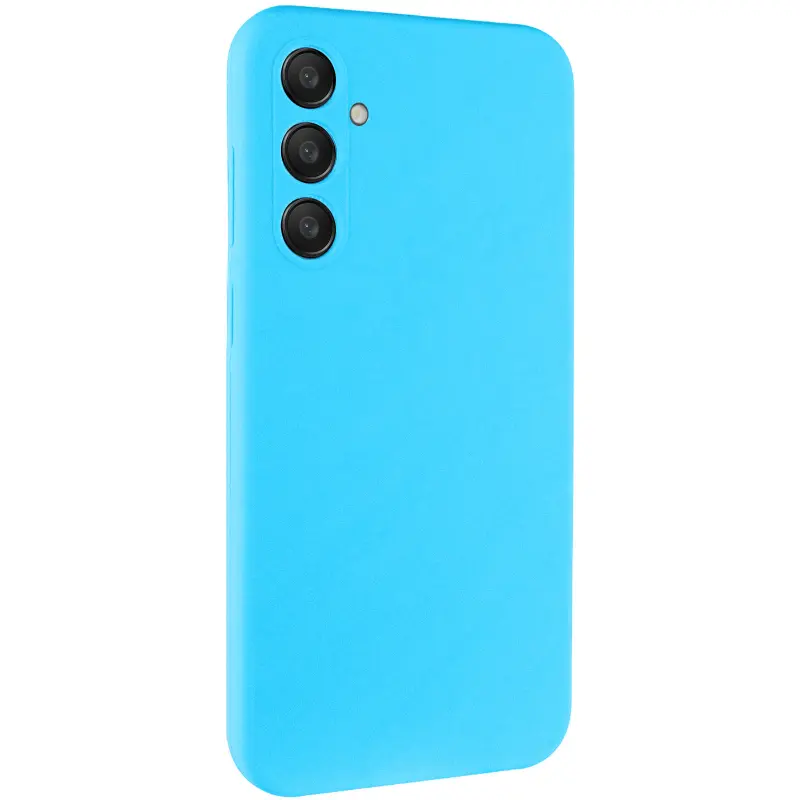 Чехол Silicone Cover Ummi Lakshmi Full Camera (AA) для Samsung Galaxy A56 5G, Голубой / Sky Blue, Силикон, купить оптом с доставкой