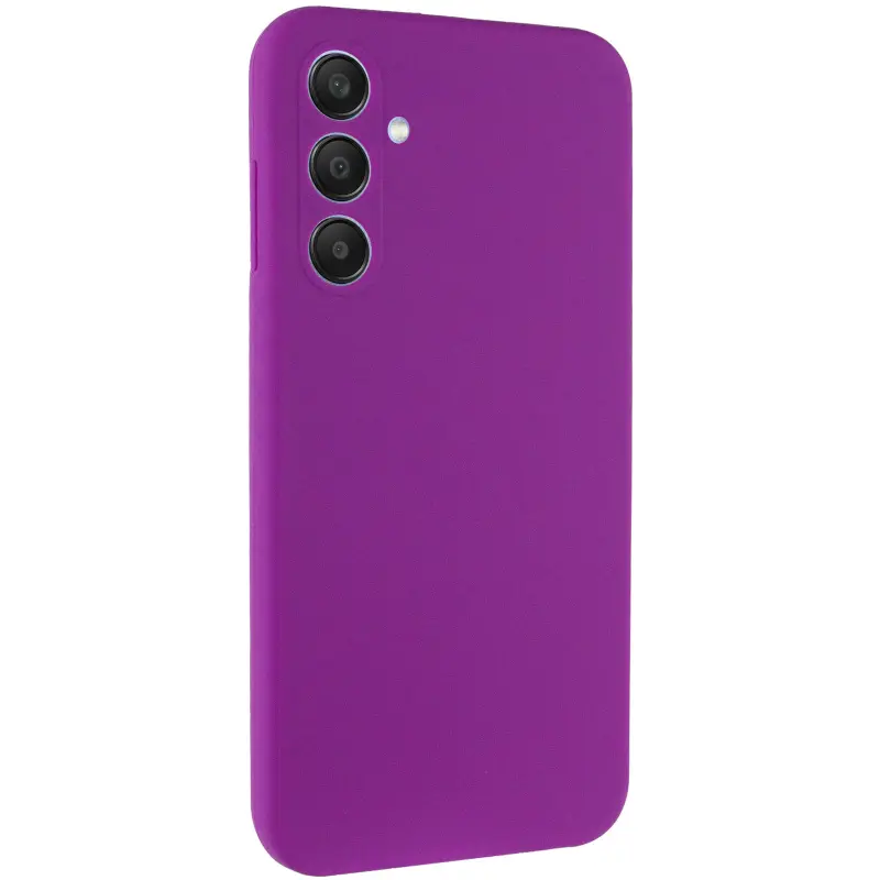 Чехол Silicone Cover Ummi Lakshmi Full Camera (AA) для Samsung Galaxy A56 5G, Фиолетовый / Purple, Силикон, купить оптом с доставкой