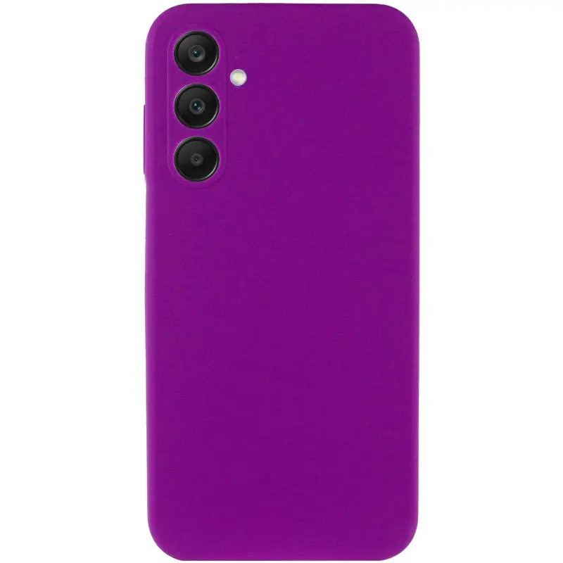 Чехол Silicone Cover Ummi Lakshmi Full Camera (AA) для Samsung Galaxy A56 5G, Фиолетовый / Purple 1, Силикон, купить оптом с доставкой