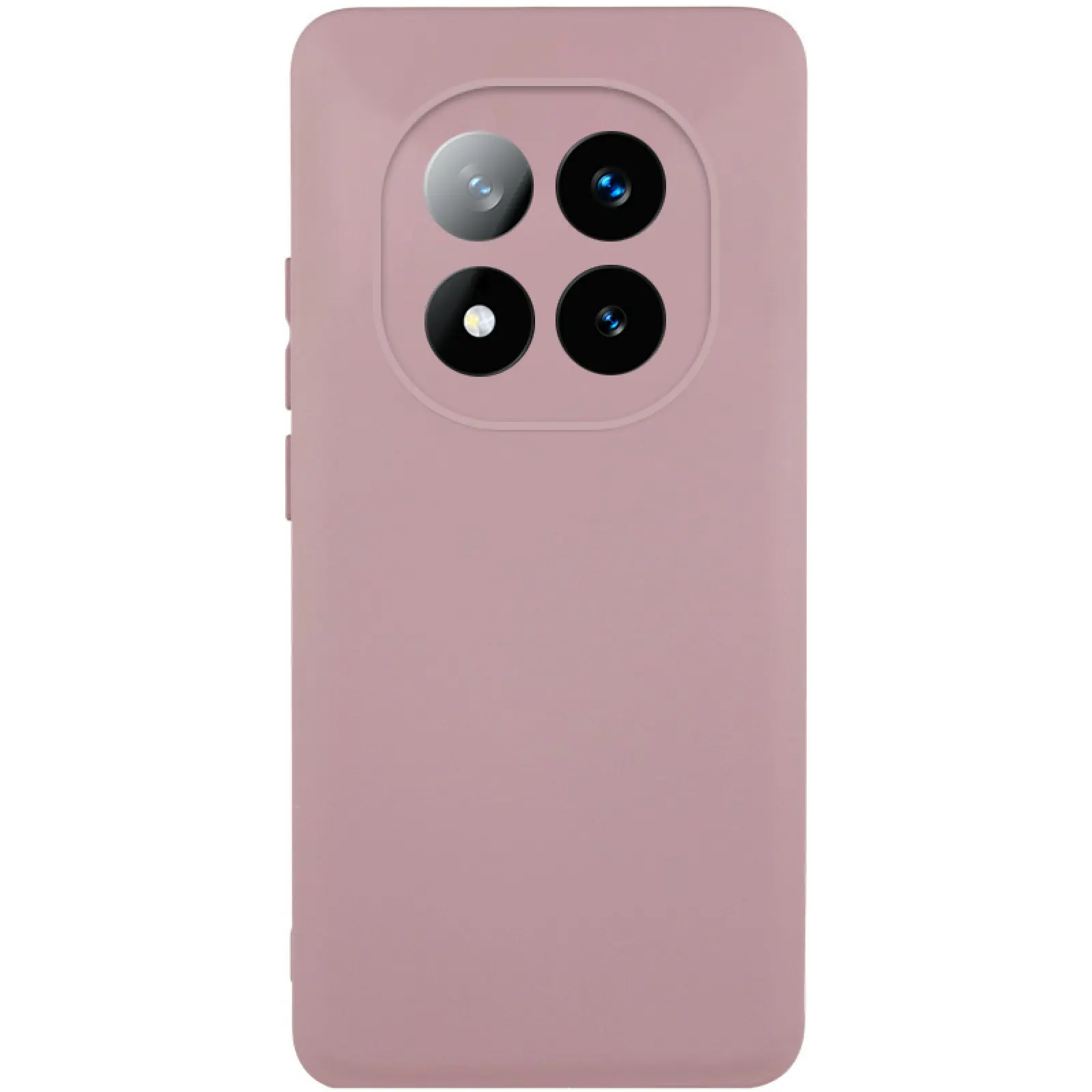 Чехол Silicone Cover Ummi Lakshmi Full Camera (AA) для Xiaomi Redmi Note 14 Pro+ 5G, Розовый / Pink Sand, Силикон, купить оптом с доставкой