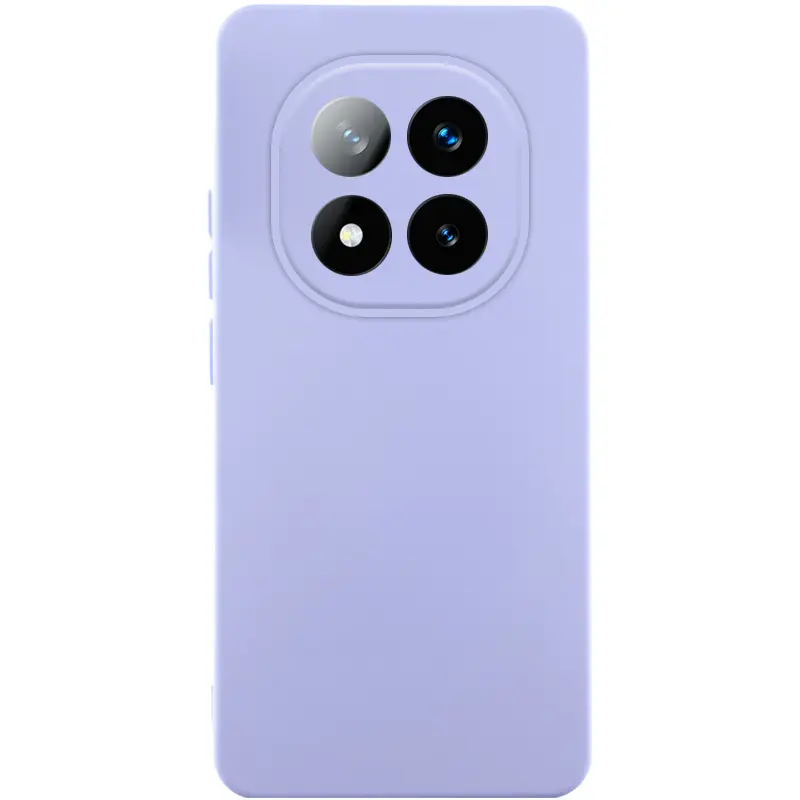 Чехол Silicone Cover Ummi Lakshmi Full Camera (AA) для Xiaomi Redmi Note 14 Pro+ 5G, Сиреневый / Dasheen, Силикон, купить оптом с доставкой