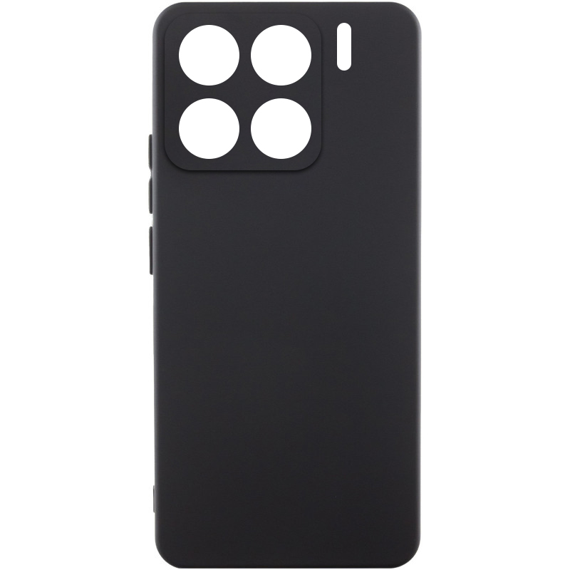 Чехол Silicone Cover Ummi Lakshmi Full Camera (AA) для Xiaomi 15 Pro, Черный / Black, Силикон, купить оптом с доставкой