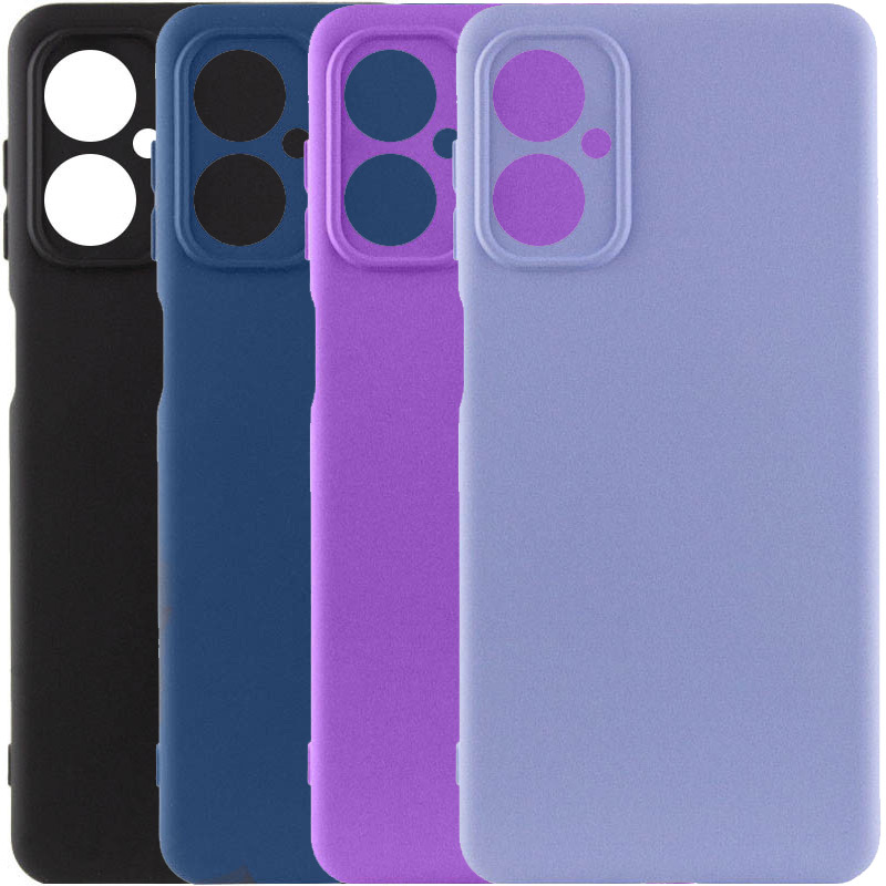 Чехол Silicone Cover Ummi Lakshmi Full Camera (AA) для Motorola Moto G55 5G, Силикон, купить оптом с доставкой