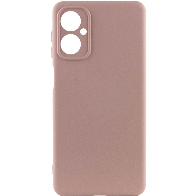 Чехол Silicone Cover Ummi Lakshmi Full Camera (AA) для Motorola Moto G55 5G, Розовый / Pink Sand, Силикон, купить оптом с доставкой