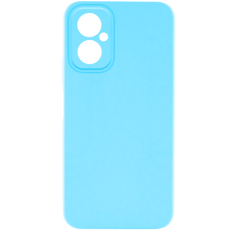 Чехол Silicone Cover Ummi Lakshmi Full Camera (AA) для Motorola Moto G55 5G, Голубой / Sky Blue, Силикон, купить оптом с доставкой