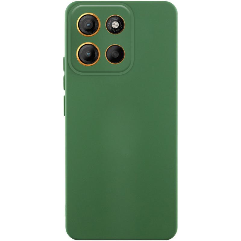 Чохол Silicone Cover Lakshmi Full Camera (AA) для Motorola Moto G75 5G | Мікрофібра на малюнкі №1
