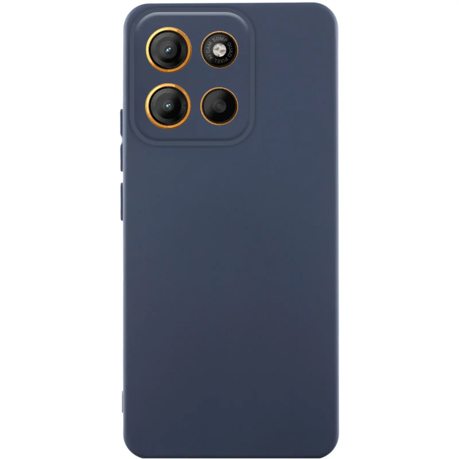 Чехол Silicone Cover Ummi Lakshmi Full Camera (AA) для Motorola Moto G75 5G, Синий / Midnight Blue, Силикон, купить оптом с доставкой