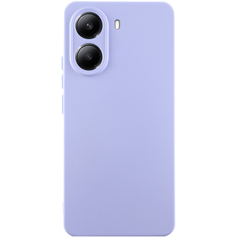 Чехол Silicone Cover Ummi Lakshmi Full Camera (AA) для Xiaomi Poco X7 Pro, Сиреневый / Dasheen, Силикон, купить оптом с доставкой