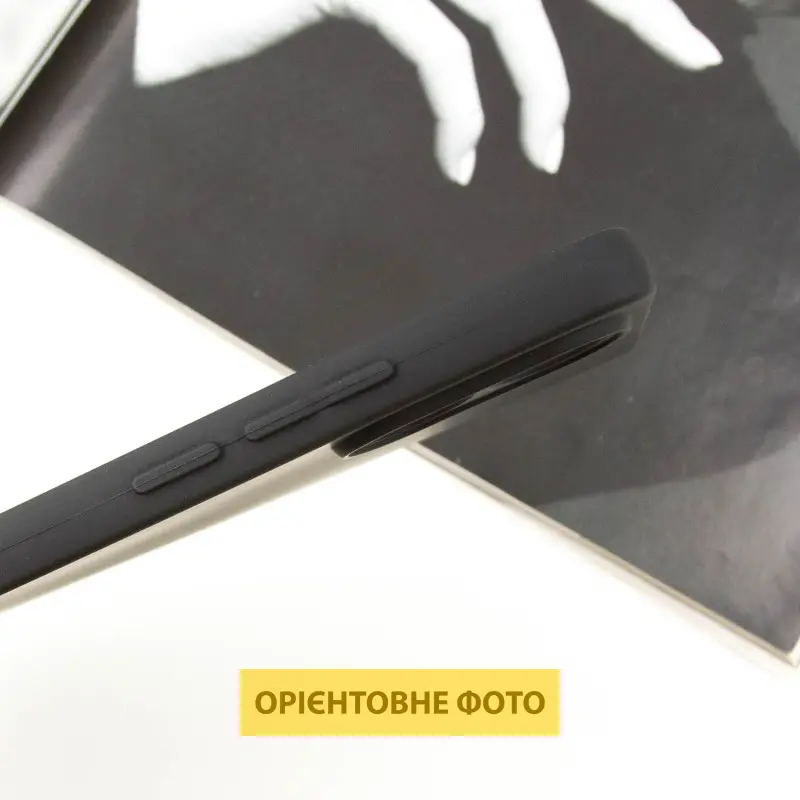 Чехол Silicone Cover Ummi Lakshmi Full Camera (AA) для Xiaomi Poco M7 Pro 5G, Черный / Black 3, Силикон, купить оптом с доставкой