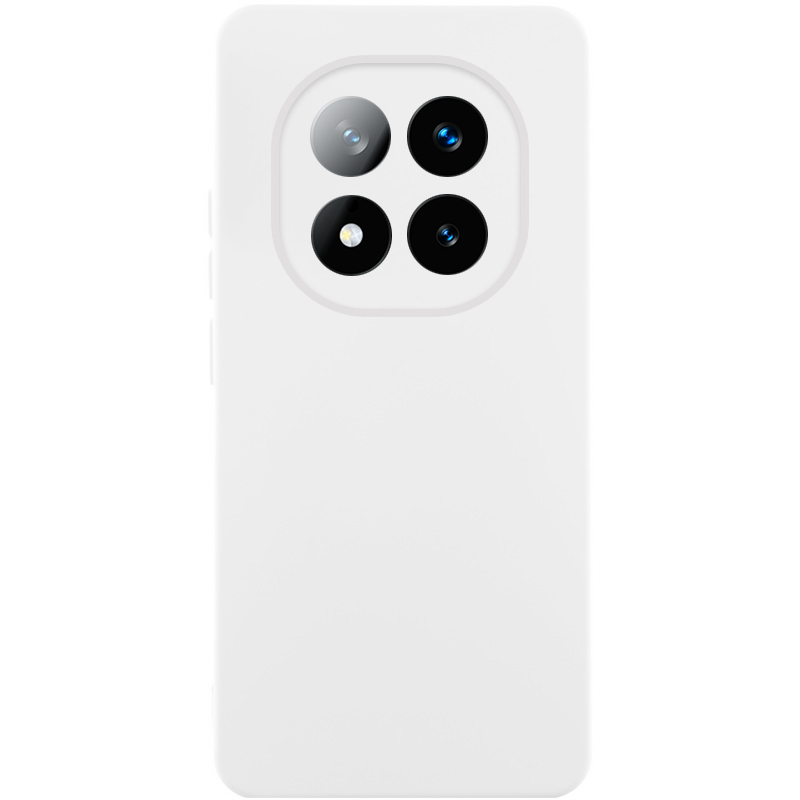 Чехол Silicone Cover Ummi Lakshmi Full Camera (AA) для Xiaomi Poco X7, Белый / White, Силикон, купить оптом с доставкой