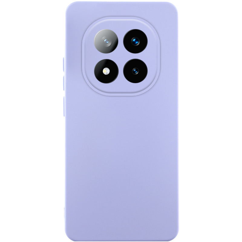 Чехол Silicone Cover Ummi Lakshmi Full Camera (AA) для Xiaomi Poco X7, Сиреневый / Dasheen, Силикон, купить оптом с доставкой