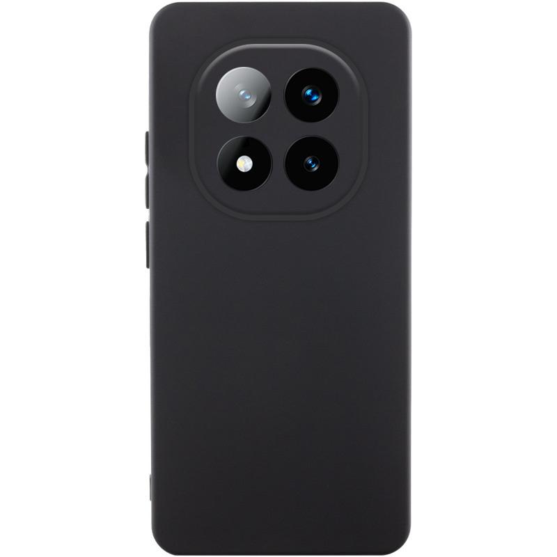 Чехол Silicone Cover Ummi Lakshmi Full Camera (AA) для Xiaomi Poco X7, Черный / Black, Силикон, купить оптом с доставкой