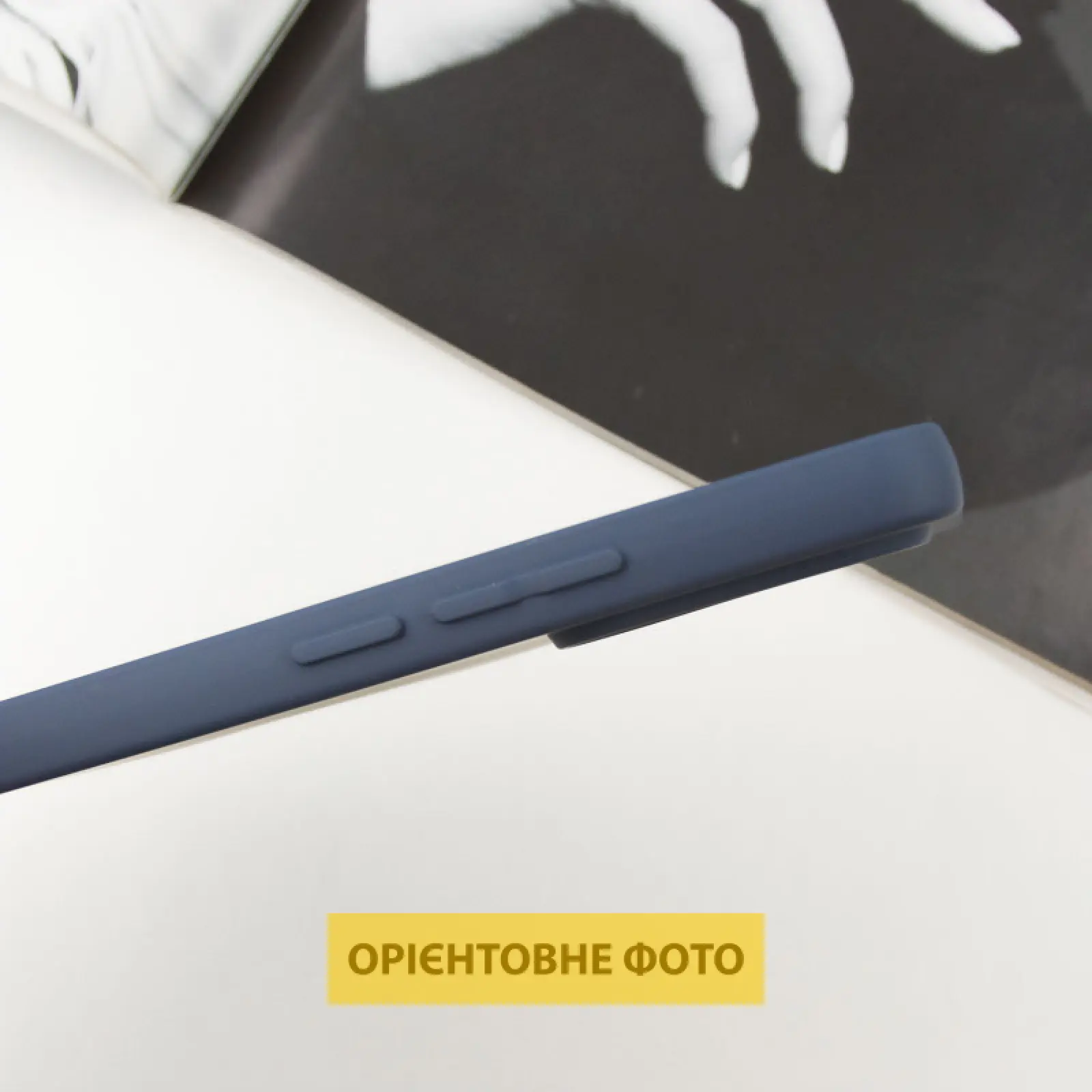 Чехол Silicone Cover Ummi Lakshmi Full Camera (AA) для Xiaomi Redmi Note 14 Pro 4G/5G, Синий / Midnight Blue 3, Силикон, купить оптом с доставкой