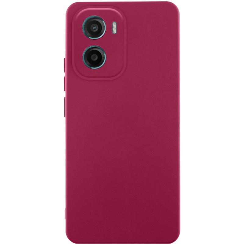 Чохол Silicone Cover Lakshmi Full Camera (AA) для Motorola Moto G05 | Мікрофібра на малюнкі №1