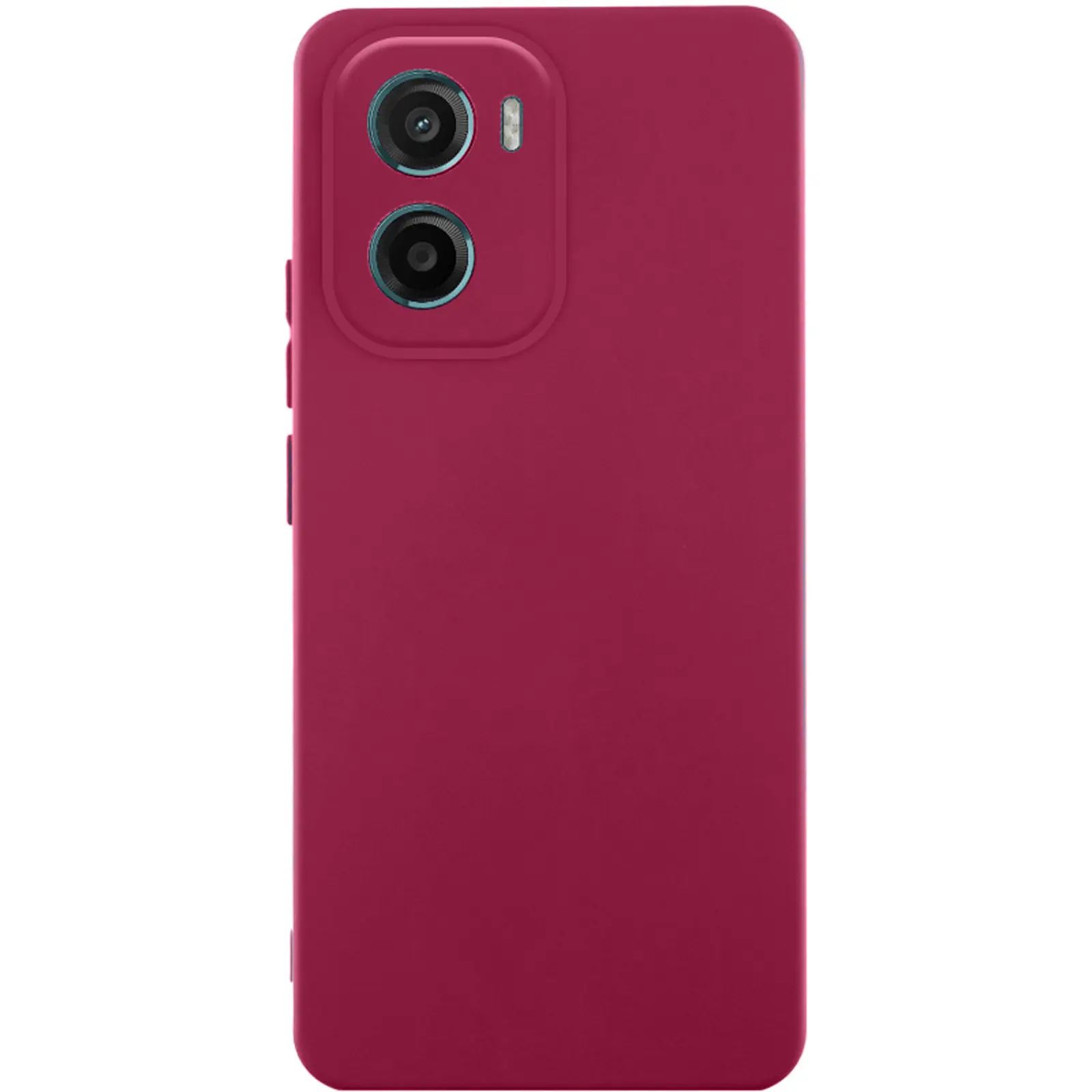 Чехол Silicone Cover Ummi Lakshmi Full Camera (AA) для Motorola Moto G05 / E15 4G, Бордовый / Marsala, Силикон, купить оптом с доставкой