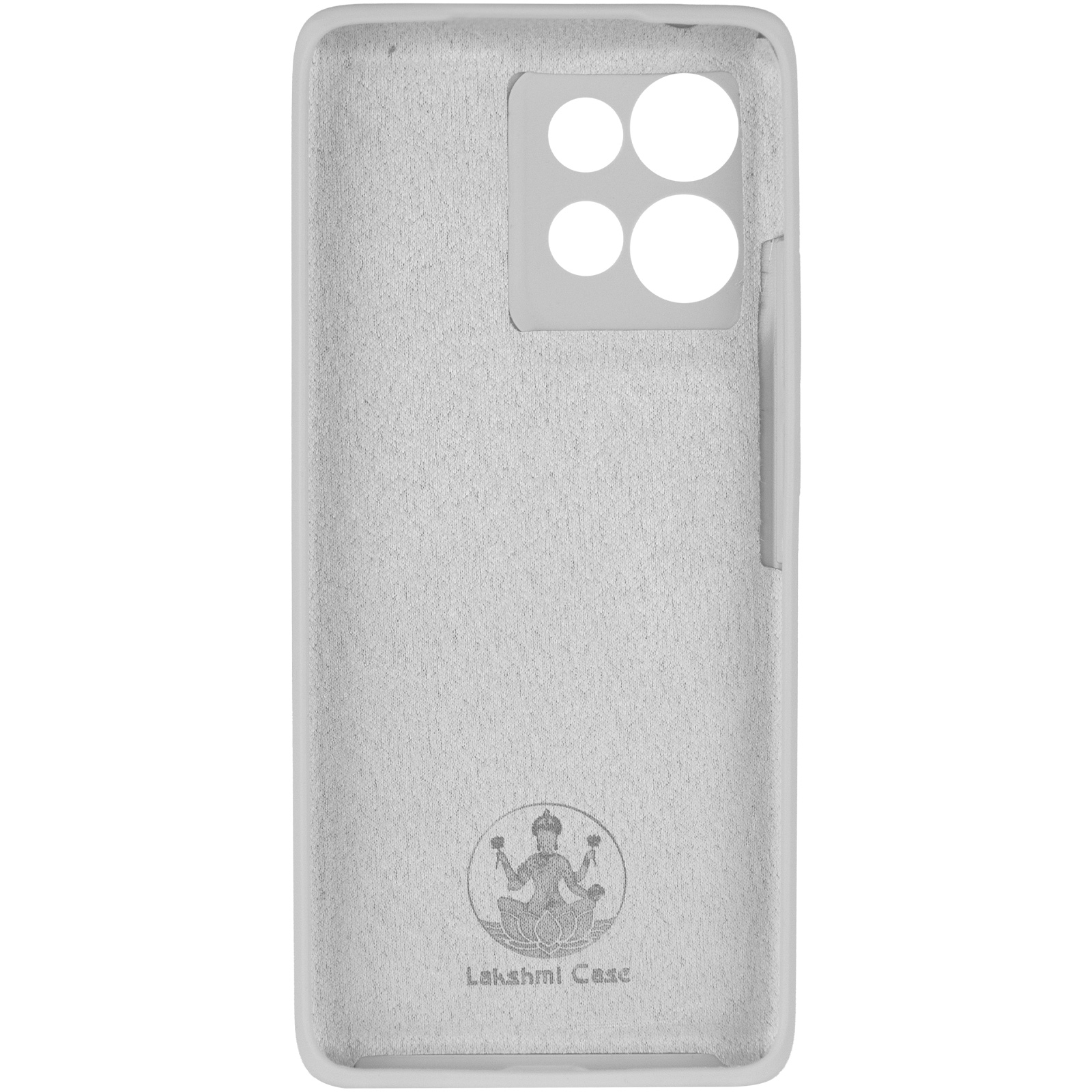 Чохол Silicone Cover Ummi Lakshmi Full Camera (AA) для Motorola Edge 50 Neo, Білий / White 2, Силікон, купити оптом з доставкою