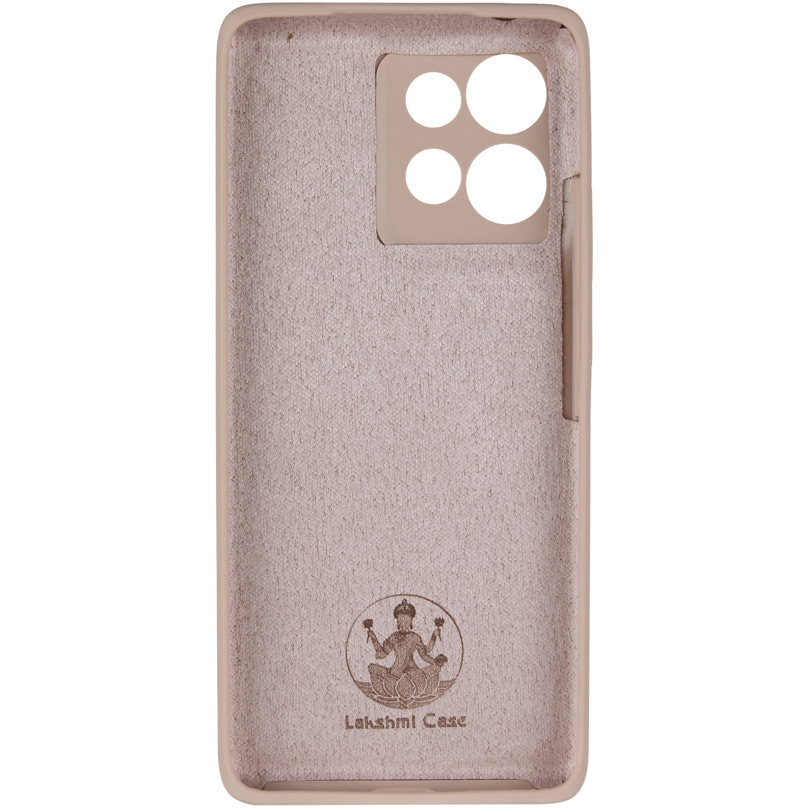 Чохол Silicone Cover Ummi Lakshmi Full Camera (AA) для Motorola Edge 50 Neo, Рожевий / Pink Sand 2, Силікон, купити оптом з доставкою