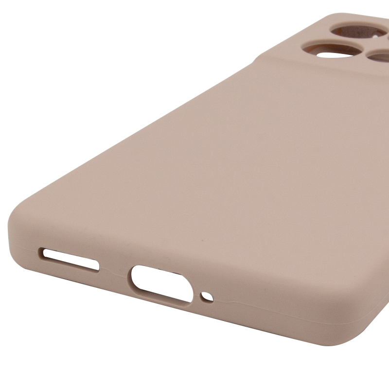 Чохол Silicone Cover Ummi Lakshmi Full Camera (AA) для Motorola Edge 50 Neo, Рожевий / Pink Sand 4, Силікон, купити оптом з доставкою