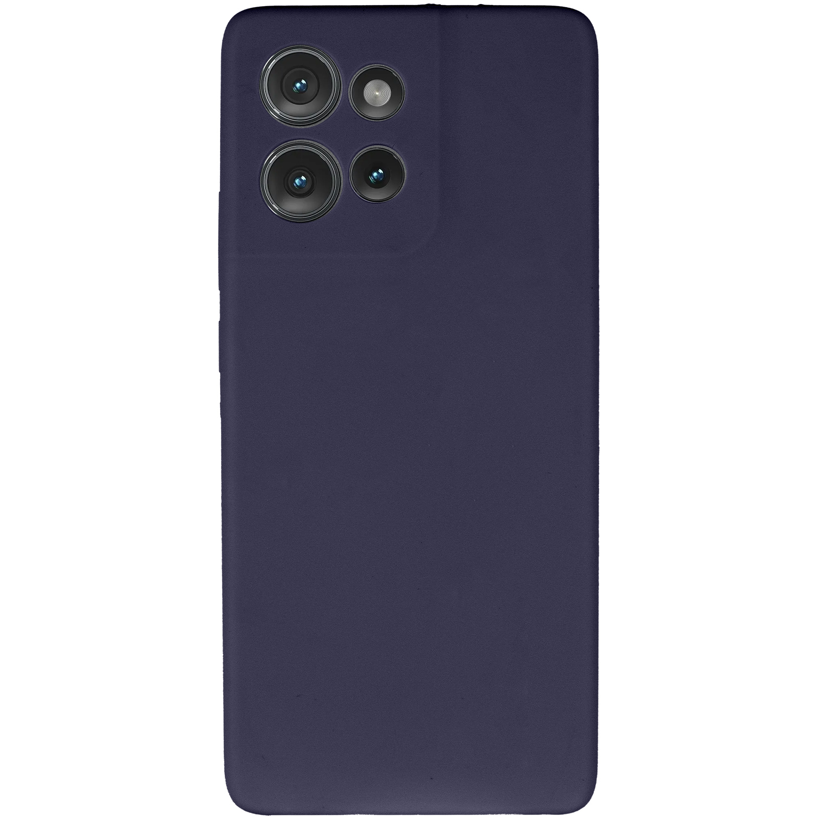 Чохол Silicone Cover Ummi Lakshmi Full Camera (AA) для Motorola Edge 50 Neo, Синій / Midnight Blue 1, Силікон, купити оптом з доставкою