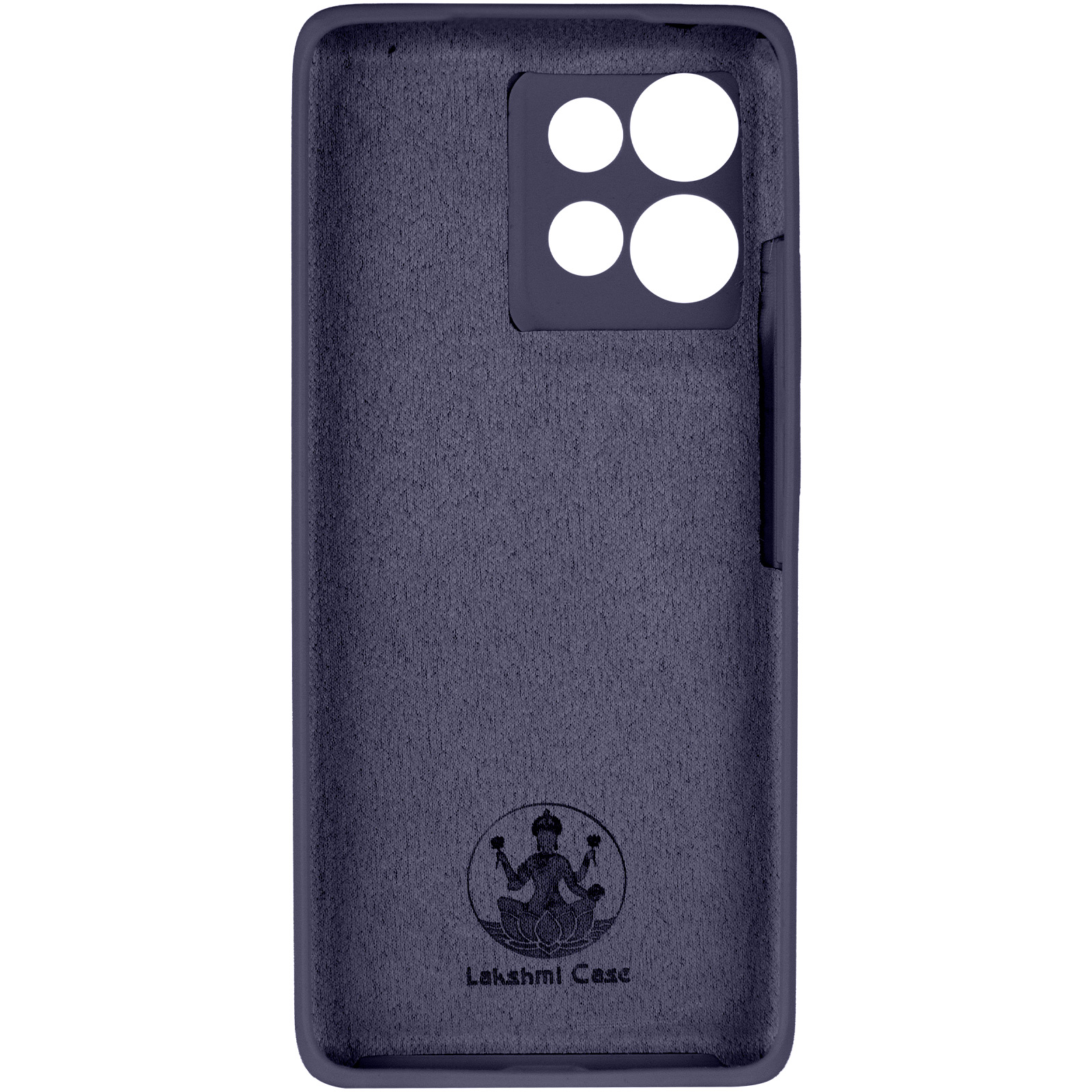 Чохол Silicone Cover Ummi Lakshmi Full Camera (AA) для Motorola Edge 50 Neo, Синій / Midnight Blue 2, Силікон, купити оптом з доставкою