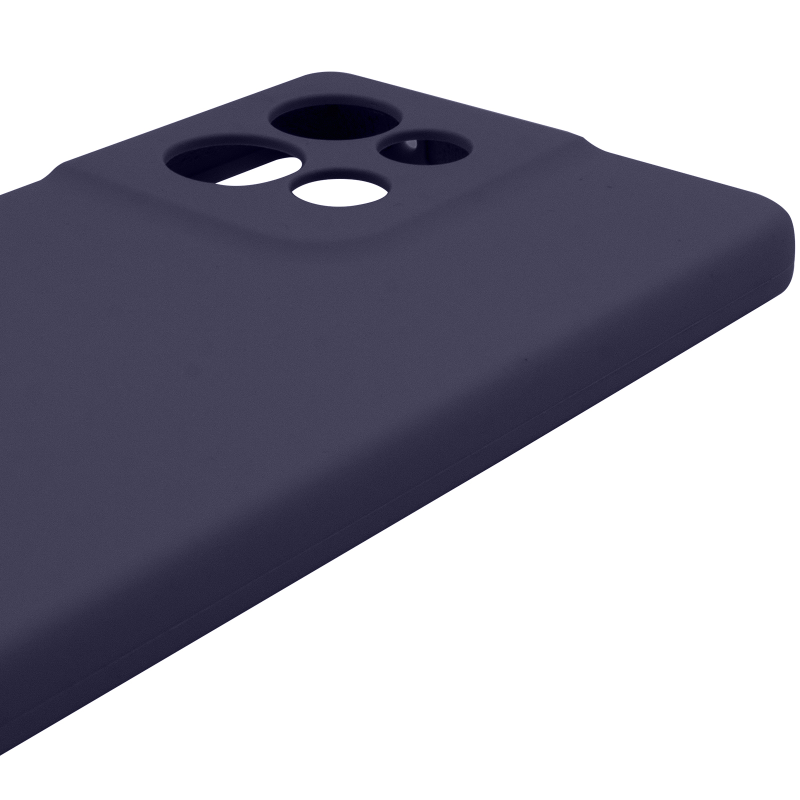 Чохол Silicone Cover Ummi Lakshmi Full Camera (AA) для Motorola Edge 50 Neo, Синій / Midnight Blue 3, Силікон, купити оптом з доставкою