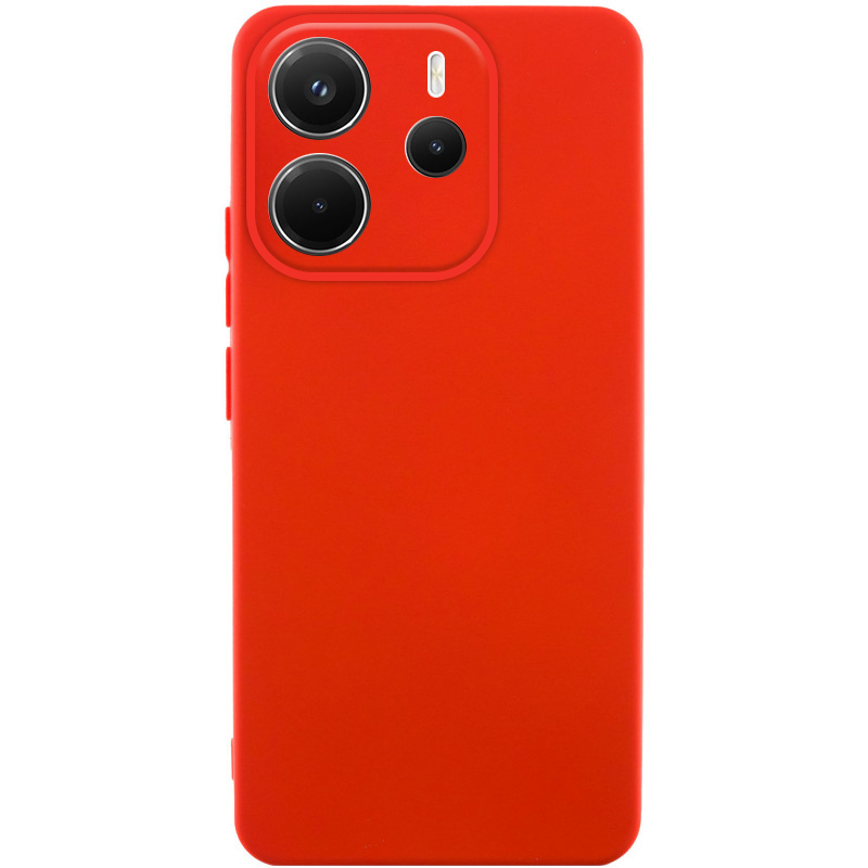 Чехол Silicone Cover Lakshmi Full Camera (AA) для Xiaomi Redmi Note 14 4G (Europe version) | Микрофибра на картинке №1