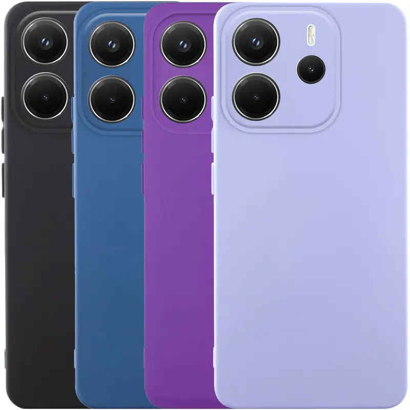 Чехол Silicone Cover Ummi Lakshmi Full Camera (AA) для Xiaomi Redmi Note 14 4G (Int. version), Силикон, купить оптом с доставкой