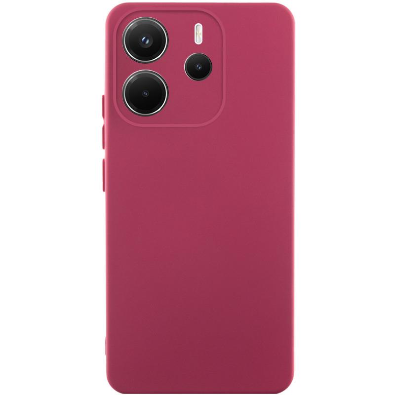 Чехол Silicone Cover Lakshmi Full Camera (AA) для Xiaomi Redmi Note 14 4G (Europe version) | Микрофибра на картинке №1