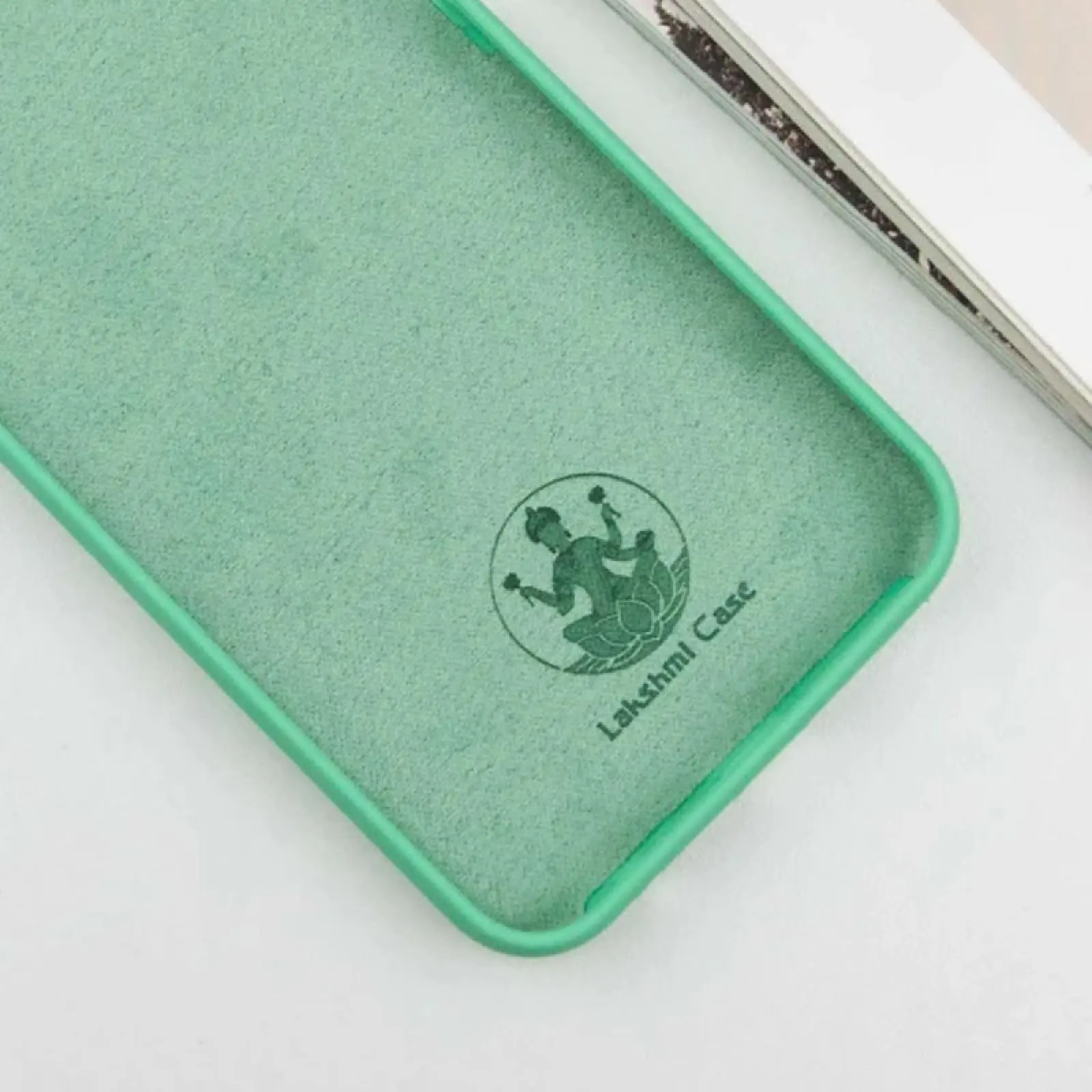 Чехол Silicone Cover Ummi Lakshmi Full Camera (AA) для Xiaomi Redmi Note 14 4G (Int. version), Ментоловый / Mint 1, Силикон, купить оптом с доставкой