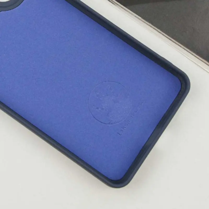 Чехол Silicone Cover Ummi Lakshmi Full Camera (AA) для Xiaomi Redmi Note 14 4G (Int. version), Синий / Midnight Blue 2, Силикон, купить оптом с доставкой
