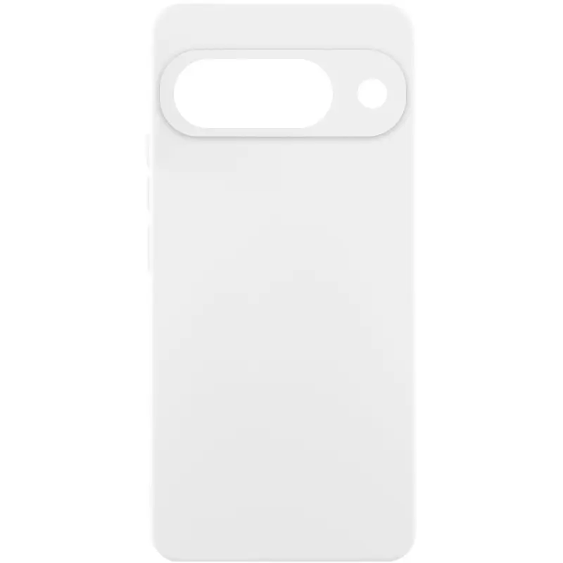 Чехол Silicone Cover Ummi Lakshmi Full Camera (AA) для Google Pixel 9a, Белый / White, Силикон, купить оптом с доставкой
