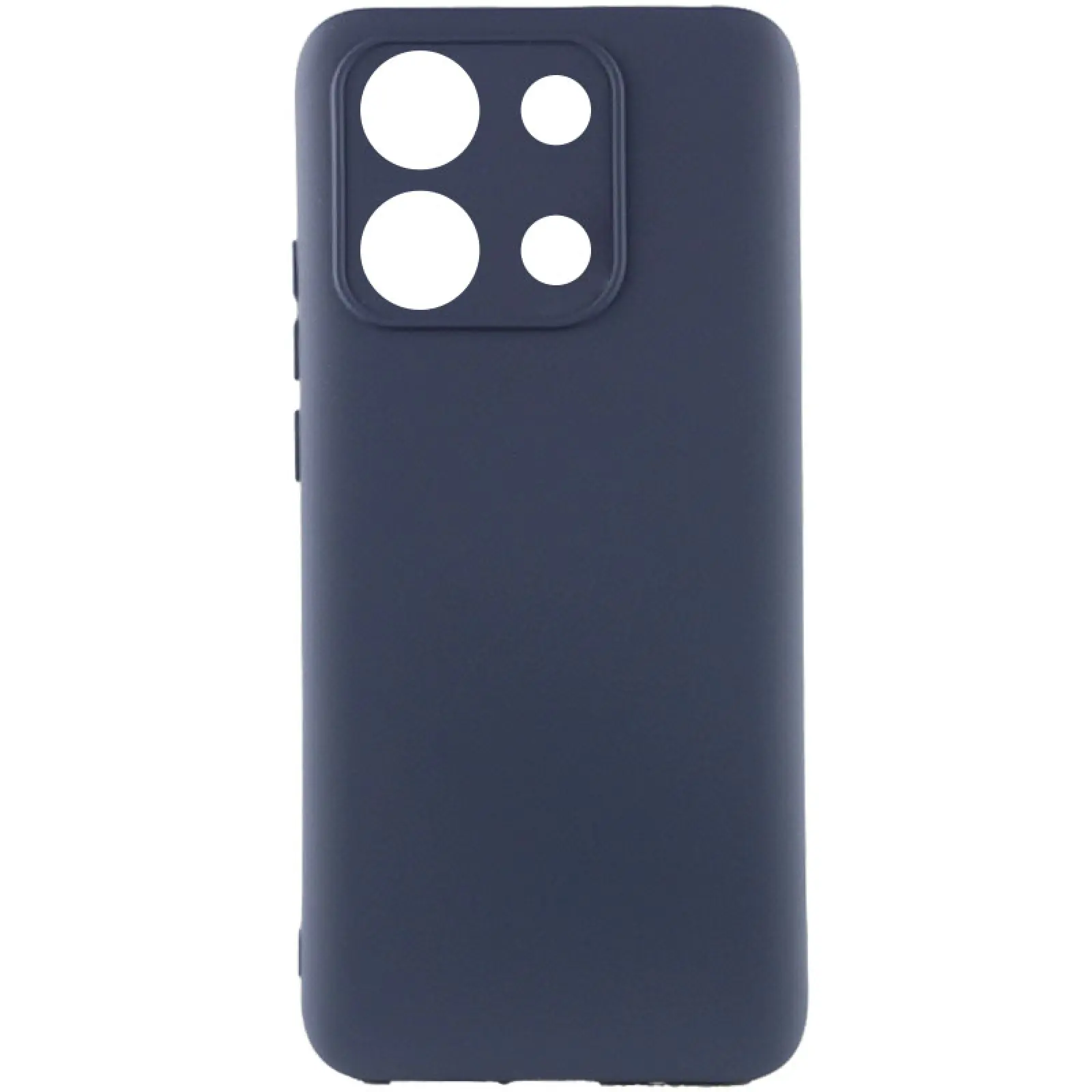 Чехол Silicone Cover Ummi Lakshmi Full Camera (AA) для Xiaomi Redmi Note 14S, Синий / Midnight Blue, Силикон, купить оптом с доставкой