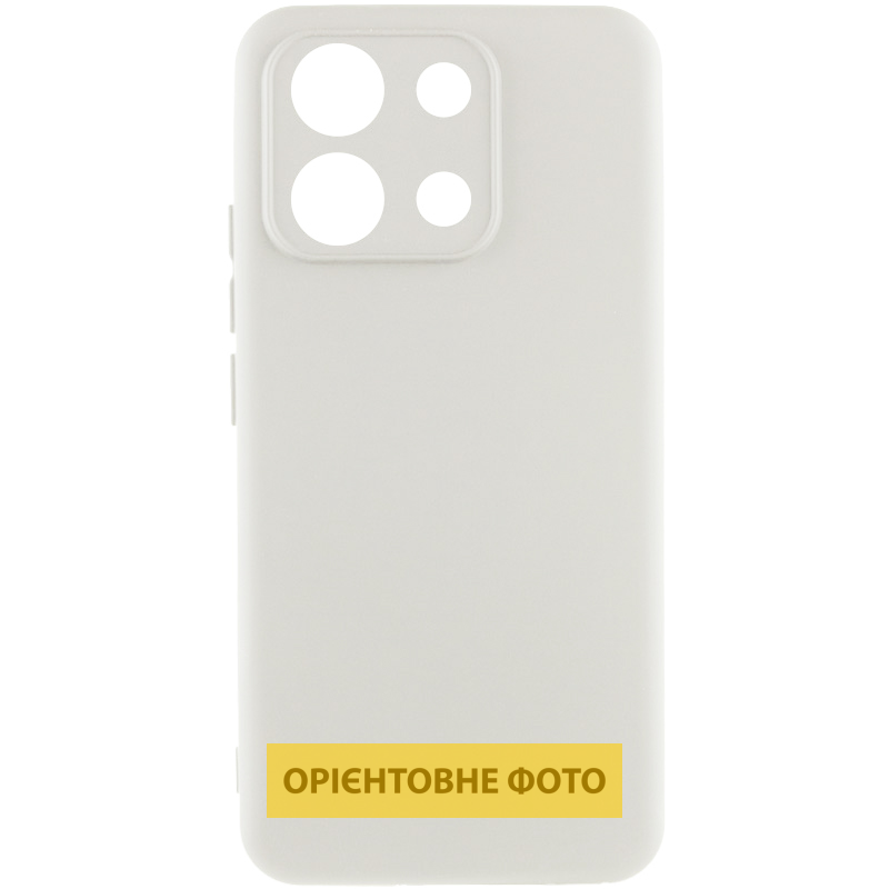 Чохол Silicone Cover Ummi Lakshmi Full Camera (AA) для Xiaomi Redmi A5 / Poco C71, Білий / White, Силікон, купити оптом з доставкою