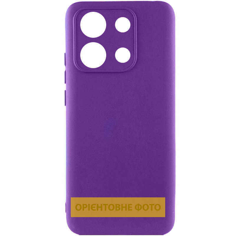 Чохол Silicone Cover Ummi Lakshmi Full Camera (AA) для Xiaomi Redmi A5 / Poco C71, Фіолетовий / Purple, Силікон, купити оптом з доставкою