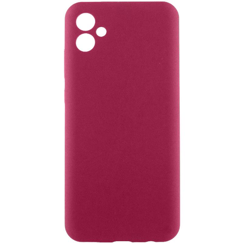 Чохол Silicone Cover Lakshmi Full Camera (AA) для Samsung Galaxy A07 | Мікрофібра на малюнкі №1