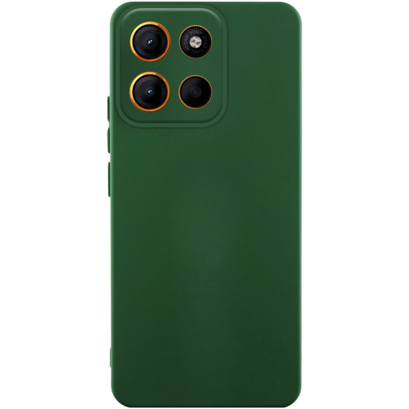 Чохол Silicone Cover Ummi Lakshmi Full Camera (AA) для Motorola Moto G86 5G, Зелений / Cyprus Green, Силікон, купити оптом з доставкою