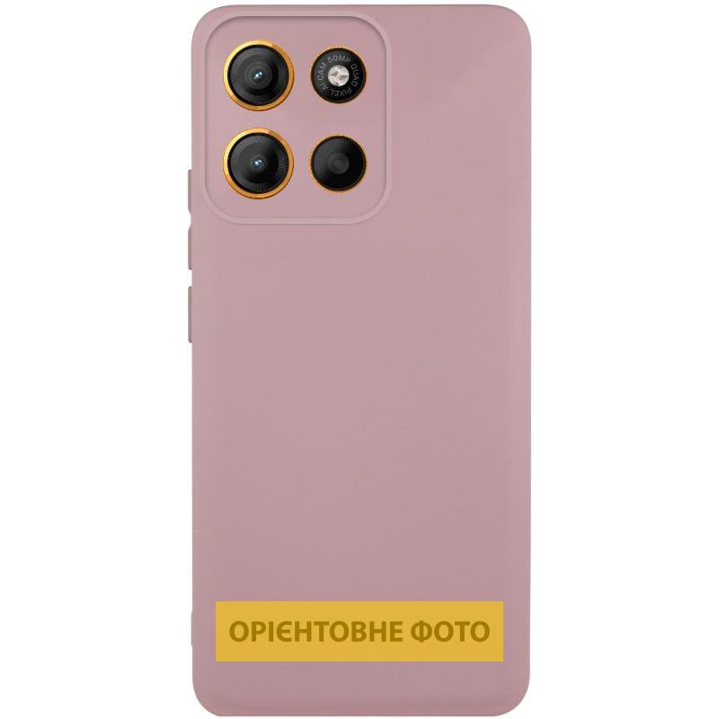 Чохол Silicone Cover Lakshmi Full Camera (AA) для Motorola Moto G86 5G | Мікрофібра на малюнкі №1