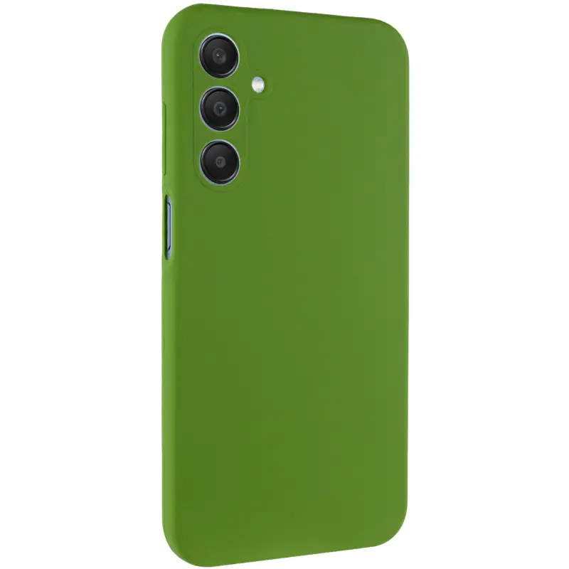 Чехол Silicone Cover Ummi Lakshmi Full Camera (AA) для Samsung Galaxy A37 5G, Зеленый / Dark green, Силикон, купить оптом с доставкой