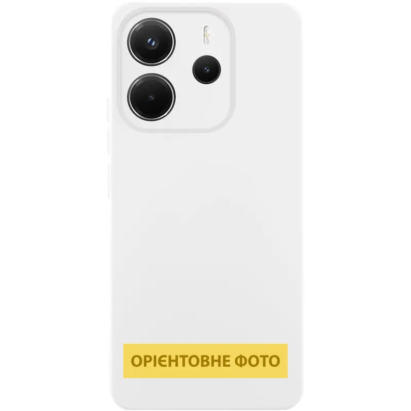 Чехол Silicone Cover Ummi Lakshmi Full Camera (AA) для Xiaomi Redmi 15C (EU), Белый / White, Силикон, купить оптом с доставкой