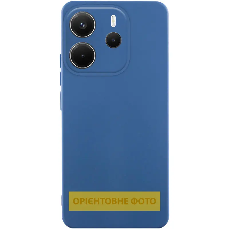Чехол Silicone Cover Ummi Lakshmi Full Camera (AA) для Xiaomi Redmi 15C (EU), Синий / Navy Blue, Силикон, купить оптом с доставкой
