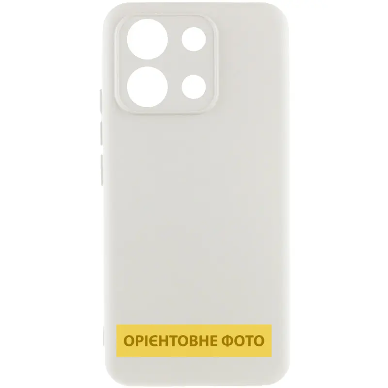 Чохол Silicone Cover Ummi Lakshmi Full Camera (AA) для Xiaomi Redmi 15C (Global) / Poco C85 (Global), Білий / White, Силікон, купити оптом з доставкою