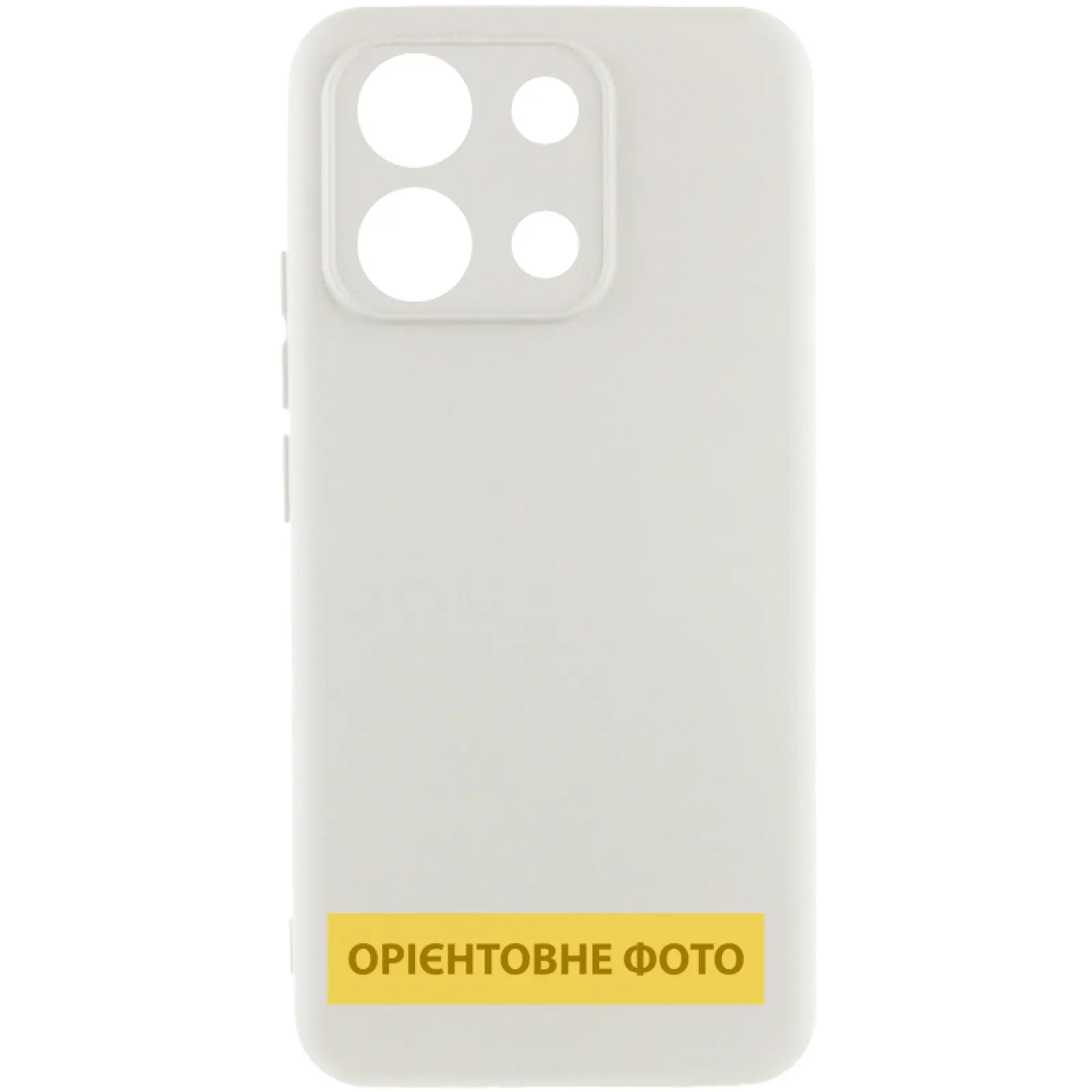 Чохол Silicone Cover Ummi Lakshmi Full Camera (AA) для Xiaomi Redmi 15C (Global) / Poco C85 (Global), Білий / White, Силікон, купити оптом з доставкою