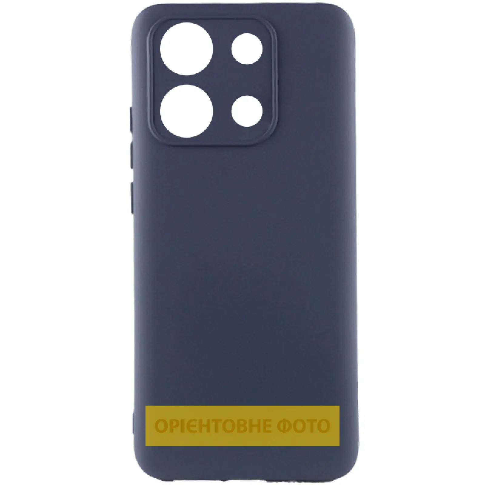 Чохол Silicone Cover Ummi Lakshmi Full Camera (AA) для Xiaomi Redmi 15C (Global) / Poco C85 (Global), Синій / Midnight Blue, Силікон, купити оптом з доставкою