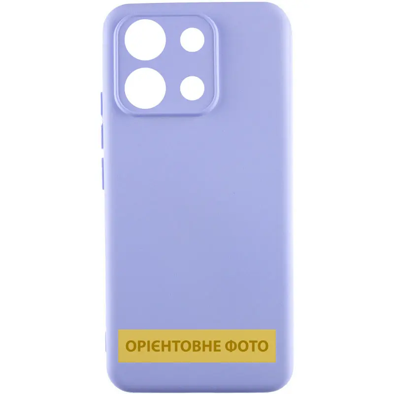 Чохол Silicone Cover Ummi Lakshmi Full Camera (AA) для Xiaomi Redmi 15C (Global) / Poco C85 (Global), Бузковий / Dasheen, Силікон, купити оптом з доставкою