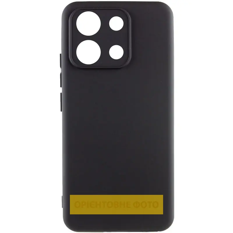 Чохол Silicone Cover Ummi Lakshmi Full Camera (AA) для Xiaomi Redmi 15C (Global) / Poco C85 (Global), Чорний / Black, Силікон, купити оптом з доставкою