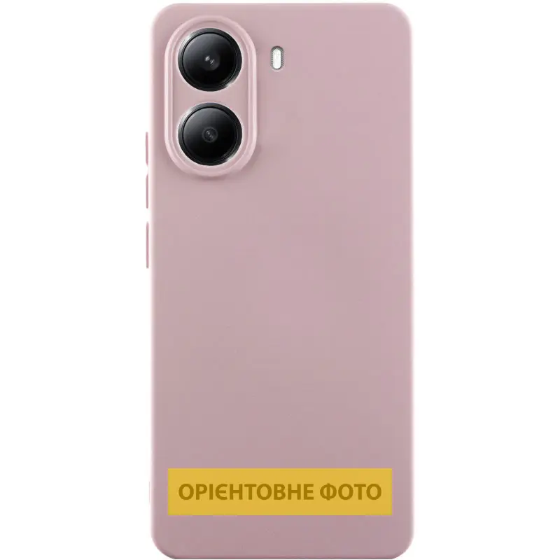 Чехол Silicone Cover Ummi Lakshmi Full Camera (AA) для Xiaomi 15T Pro, Розовый / Pink Sand, Силикон, купить оптом с доставкой