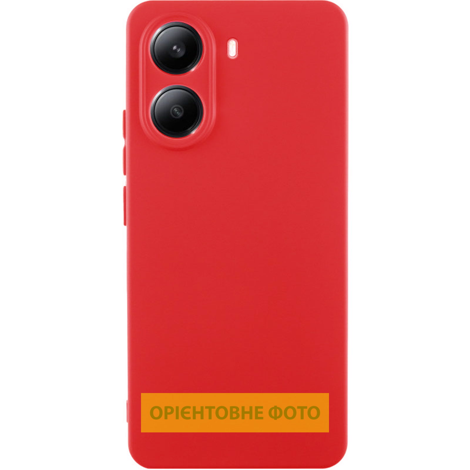 Чехол Silicone Cover Ummi Lakshmi Full Camera (AA) для Xiaomi Redmi Note 15 4G/5G (EU), Красный / Red, Силикон, купить оптом с доставкой