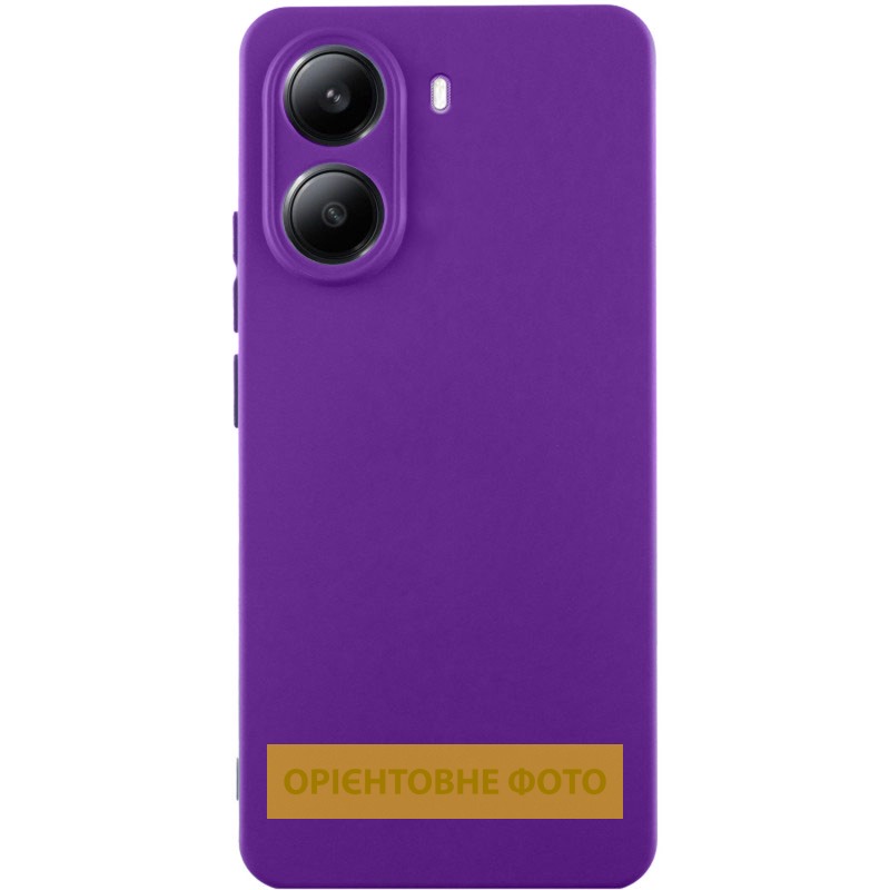 Чехол Silicone Cover Ummi Lakshmi Full Camera (AA) для Xiaomi Redmi Note 15 4G/5G (EU), Фиолетовый / Purple, Силикон, купить оптом с доставкой