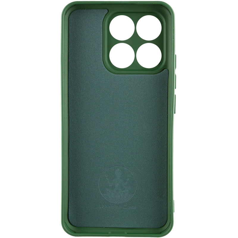 Чехол Silicone Cover Ummi Lakshmi Full Camera (AA) для Motorola Edge 70, Зеленый / Dark green 1, Силикон, купить оптом с доставкой
