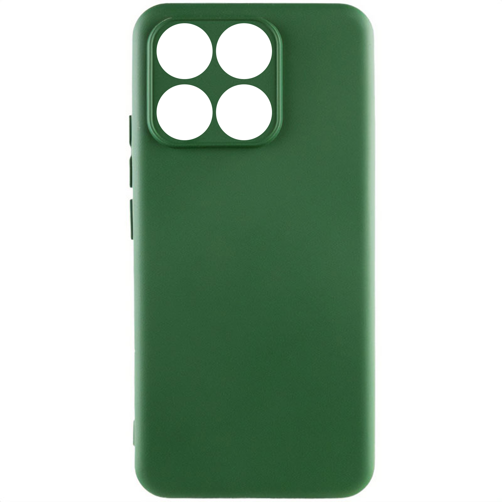 Чехол Silicone Cover Ummi Lakshmi Full Camera (AA) для Motorola Edge 70, Зеленый / Dark green, Силикон, купить оптом с доставкой